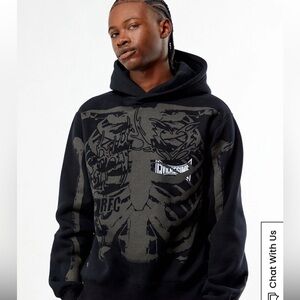 NWT Civil Regime Civil They Laughed hoodie